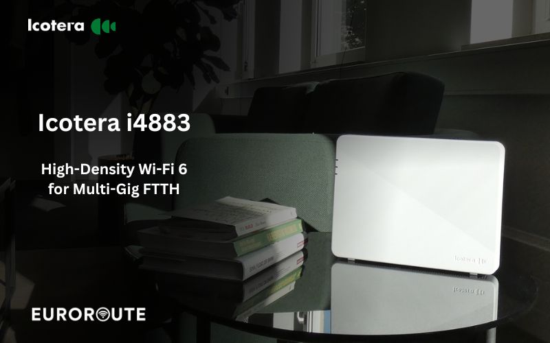 Icotera’s i4883 High-Density Wi-Fi 6 for Multi-Gig FTTH Icotera i4883
